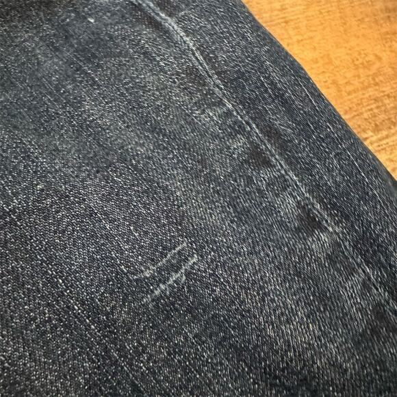 Lucky Brand Easy Rider Jeans 8/29 Dark Wash Straight Leg Western Cowgirl FLAWS - Picture 7 of 15